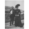 William Ritter et Hélène (sa soeur) à Monruz, 16 avril 1909
